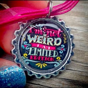 Limited edition bottle cap necklace